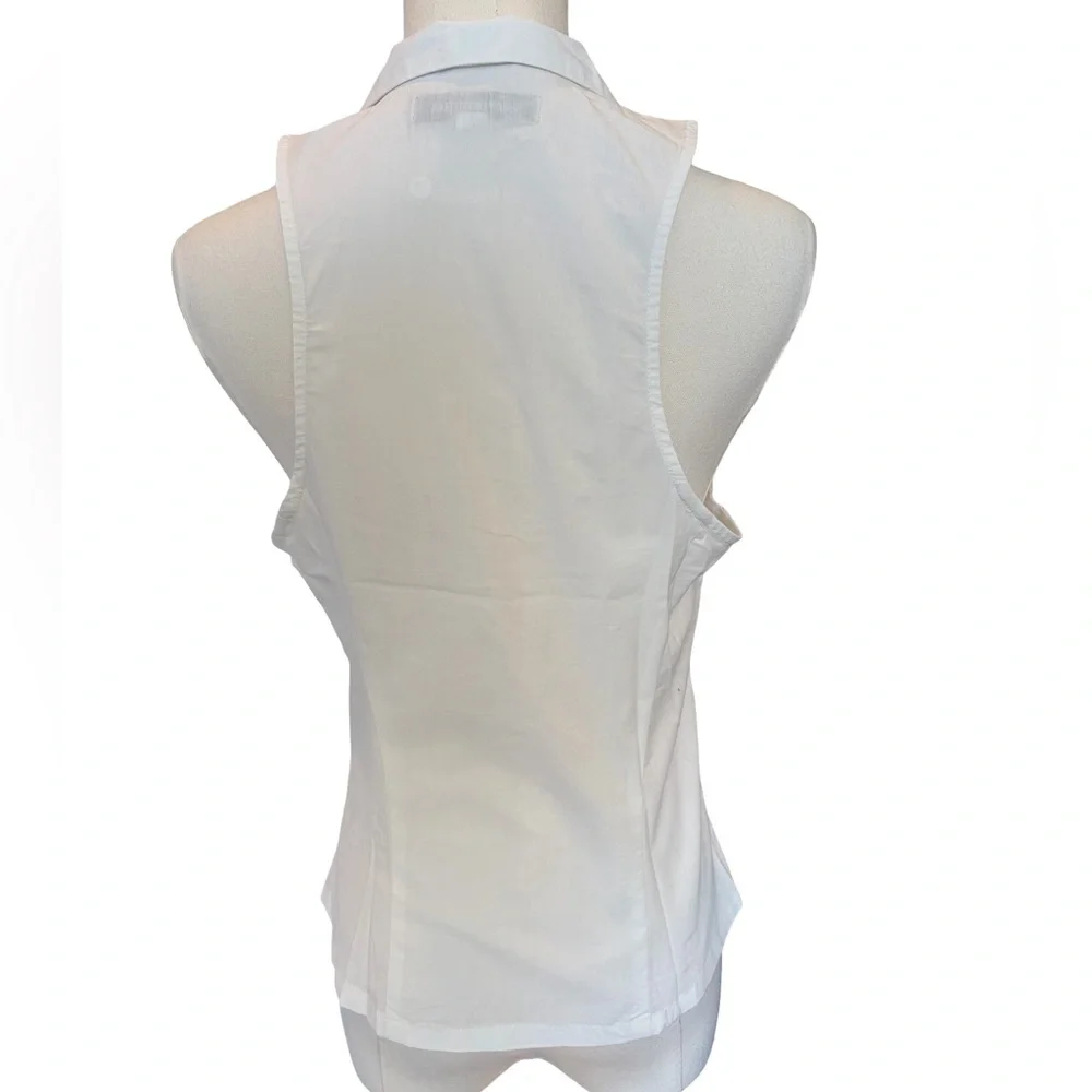 NEW! Urban Outfitters Party Girl Cotton-Blend Button Down Sleeveless Top Small - Picture 8 of 14